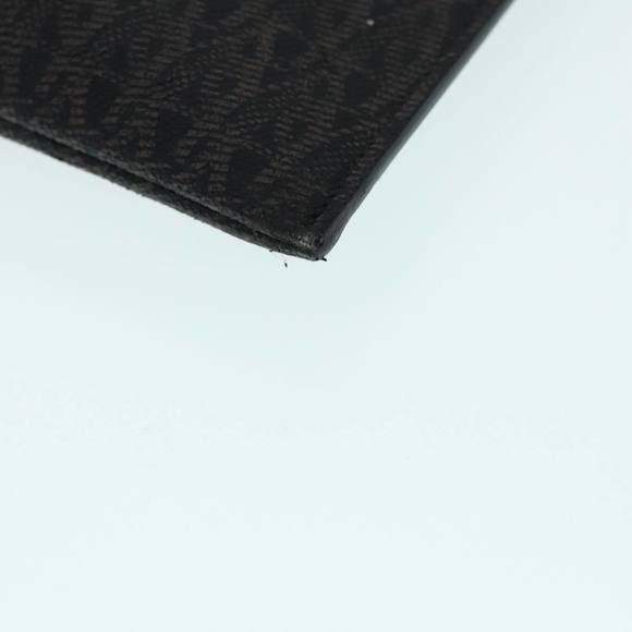 SAINT LAURENT Clutch Bag PVC Dark Brown Gold Auth bs16997 - Picture 14 of 16